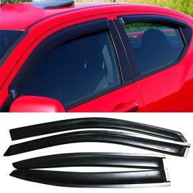 2008-2016 Dodge Grand Caravan Acrylic Window Visors 4Pc Set - WD-DAV08