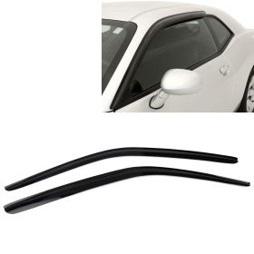 2008-2016 Dodge Challenger Acrylic Window Visors 2Pc Set - WD-DCHALL08