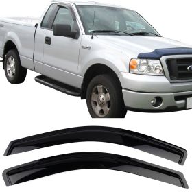 2004-2008 Ford F-150 STD Cab Standard Cab Acrylic Window Visors 2Pc Set - WD-FF15004RC