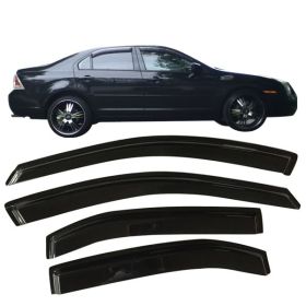 2006-2012 Ford Fusion Acrylic Window Visors 4Pc Set - WD-FFUS06