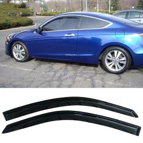 2008-2012 Honda Accord Coupe Acrylic Window Visors 2Pc Set - WD-HA082