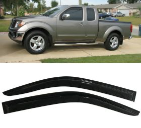2005-2017 Nissan Frontier Acrylic Window Visors 2Pc Set - WD-NFR05EC