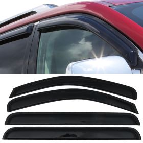2005-2012 Nissan Pathfinder Acrylic Window Visors 4Pc Set - WD-NP05