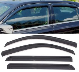 2009-2013 Subaru Forester Acrylic Window Visors 4Pc Set - WD-SBFR09