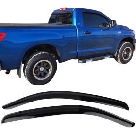 2007-2018 Toyota Tundra Standard Cab Acrylic Window Visors 2Pc Set - WD-TTUN07RC