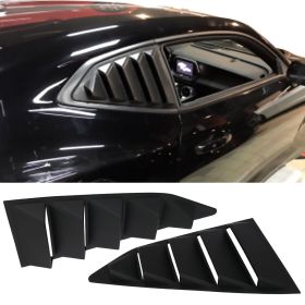 2016-2018 Chevrolet Camaro GT-Style Quarter Window Louvers - WDL-CC16V2