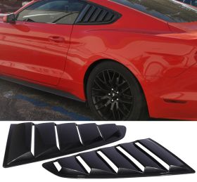 2015-2020 Ford Mustang OE Side Window Louvers Painted #HN Guard Metallic - WDL-FM15DS-HN