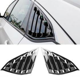 2018 Honda Accord OE Style Side Louver Quarter Window Panel Carbon Fiber Look ABS - WDL-HA184-CFL