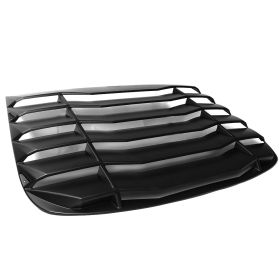 2003-2007 Infiniti G35 Coupe Rear Window Louver Unpainted Polypropylene - WDLR-IG352
