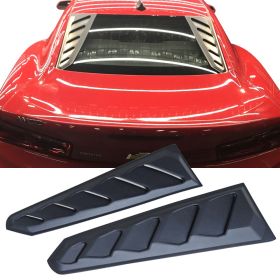 2016-2018 Chevrolet Camaro ABS Rear Window Louvers In Pairs - WDLR2P-CC16IK