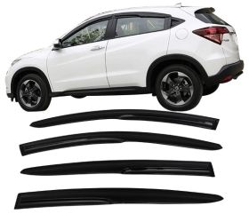 2016-2018 Honda HRV Mugen Style Acrylic Window Visors 4Pc Set - WDM-HHRV15