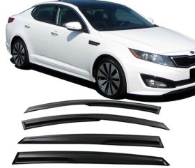 2010-2015 Kia Optima Mugen Style Acrylic Window Visors 4Pc Set - WDM-KOPT11