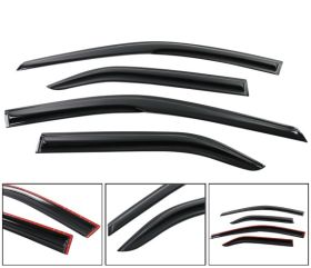 2012-2016 Toyota Camry Mugen Style Acrylic Window Visors 4Pc Set - WDM-TCA12
