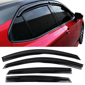 2018-2019 Toyota Camry Mugen Style Acrylic Window Visors 4Pc Set - WDM-TCAM18