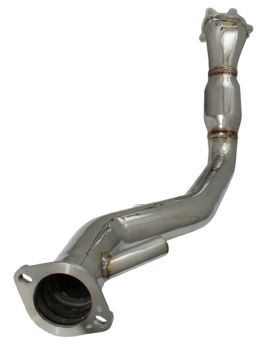 2002-2005 Subaru WRX 2.0L 5dr Stainless Steel Downpipe w/ Cat - INJ-SES1202DP