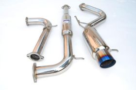 2000-2005 Mitsubishi Eclipse V6 Invidia N1 Titanium Tip Cat-Back Exhaust System 