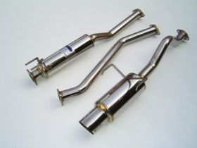 2001-2005 Honda Civic EX 2DR / 4DR Invidia N1 Cat-Back Exhaust System - HS01HC2G
