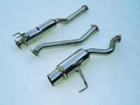 2002-2005 Honda Civic Si 3DR Invidia N1 Cat-Back Exhaust System - HS02HC3GTP