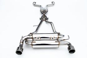 2003-2008 Nissan 350z Invidia Gemini Cat-Back Exhaust System - HS02N3ZGIS
