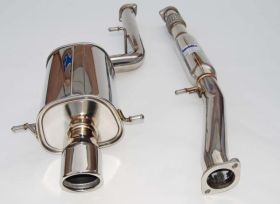 2002-2007 Subaru WRX / STI Invidia Q300 S.S. Rolled Tip Cat-Back Exhaust System 