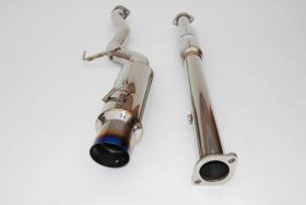 2003-2008 Mitsubishi EVO 8 Invidia N1 Titanium Tip Cat-Back Exhaust System - HS0