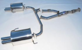 2005-2009 Subaru Legacy Invidia Q300 Quad S.S. Tips Cat-Back Exhaust System - HS