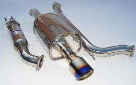 2006-2011 Honda Civic Si Sedan Invidia Q300 S.S. Titanium Rolled Tip Cat-Back Ex