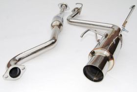 2008-2013 Subaru Impreza 4DR Invidia N1 S.S. Tip Cat-Back Exhaust System - HS08S