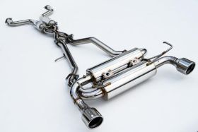 2009-2013 Infinity FX35 2WD / 4WD Invidia Gemini Cat-Back Exhaust System - HS09I