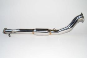 2008-2013 Mitsubishi EVO X  Invidia Down-Pipe & Test Pipe With Cat - HS09MEXDPC