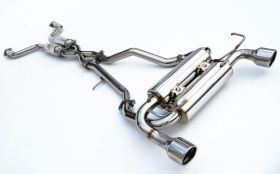 2009-2013 Nissan 370z Invidia Gemini Cat-Back Exhaust System - HS09N7ZGIS