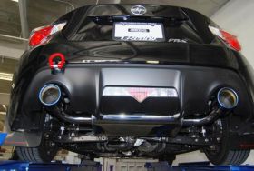 2012-2013 Subaru BR-Z Invidia Q300 Rolled Titanium Tips Cat-Back Exhaust System 