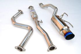 1992-1999 Honda Civic EG / EK Coupe Invidia N1 Titanium Tip Cat-Back Exhaust Sys