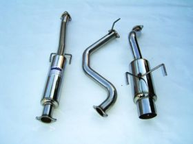 1992-1995 Honda Del Sol Invidia N1 Cat-Back Exhaust System - HS92HD1GTP