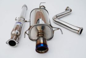 1997-2001 Honda Prelude Invidia Q300 Rolled Titanium Tip Cat-Back Exhaust System