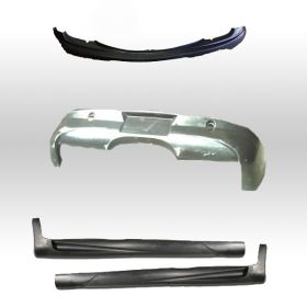 2001-2005 Chrysler PT Cruiser Bomb Style Polyurethane Body Kit - 37-2007