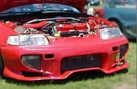 1988-1991 Honda Civic HB Vadar Style Polyurethane Front Bumper - 37-2083