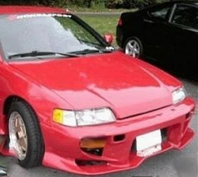 1988-1991 Honda CRX Vadar Style Polyurethane Front Bumper - 37-2084