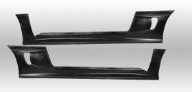 1995-1999 Mitsubishi Eclipse Blits Style Polyurethane Side Skirts - Pair - 37-22