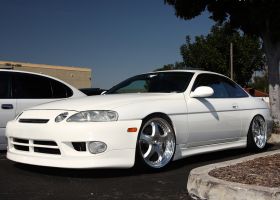 1992-2000 Lexus SC300 SC400  Aero Craft Style Polyurethane Side Skirts - Pair - 