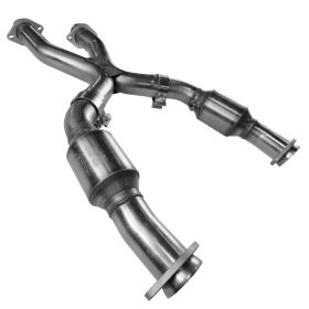 1999-2004 Ford Mustang 4.6L V8 Kooks Green Catted X Pipe 304 Stainless Steel - 11203350