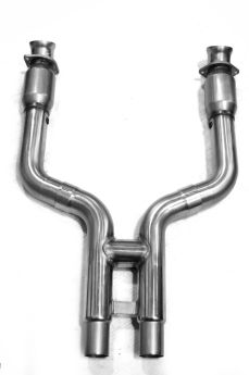 2007-2010 Ford Mustang 5.4L V8 Kooks Green Catted H Pipe 304 Stainless Steel - 11323600