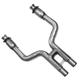 2007-2014 Ford Mustang 5.4L/5.8L V8 Kooks Green Catted H Pipe 304 Stainless Steel - 11323620