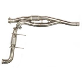 2011-2014 Ford F-150 5.0L V8 Regular Cab w/ Standard Box (6 Foot 5 Inch) Kooks Non Catted X Pipe 304 Stainless Steel - 13513100