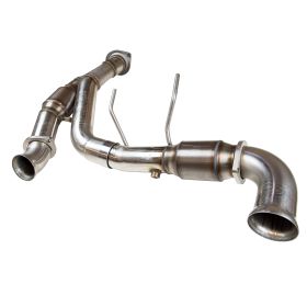 2011-2014 Ford F-150 5.0L V8 Regular Cab w/ Standard Box (6 Foot 5 Inch) Kooks Non Catted X Pipe 304 Stainless Steel - 13513200