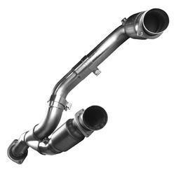 2009-2010 GMC Sierra 1500 6.2L V8 Kooks Green Catted Y Pipe 304 Stainless Steel - 28563300