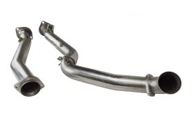 2006-2010 Jeep Grand Cherokee SRT8 6.1L V8 Kooks Non Catted Connection Pipes 304 Stainless Steel - 34003100