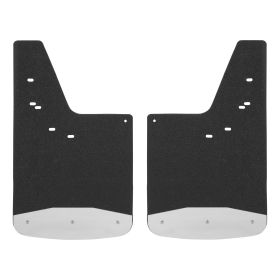 2004-2014 Ford F-150 Textured Rubber Mud Guards Black Luverne Truck - 250420