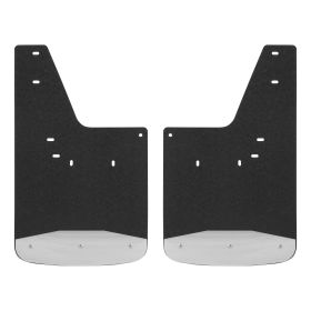 2009-2010 Dodge Ram 1500 Textured Rubber Mud Guards Black Luverne Truck - 250930
