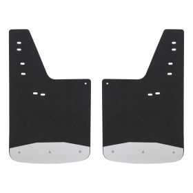 2008-2016 Ford F-250 Super Duty Textured Rubber Mud Guards Black Luverne Truck - 251120